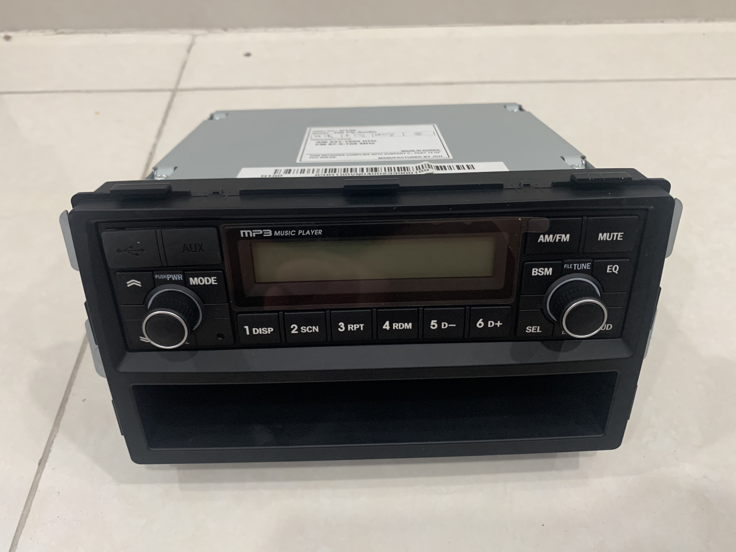  Đầu Radio xe Porter H150, H-100, Porter II