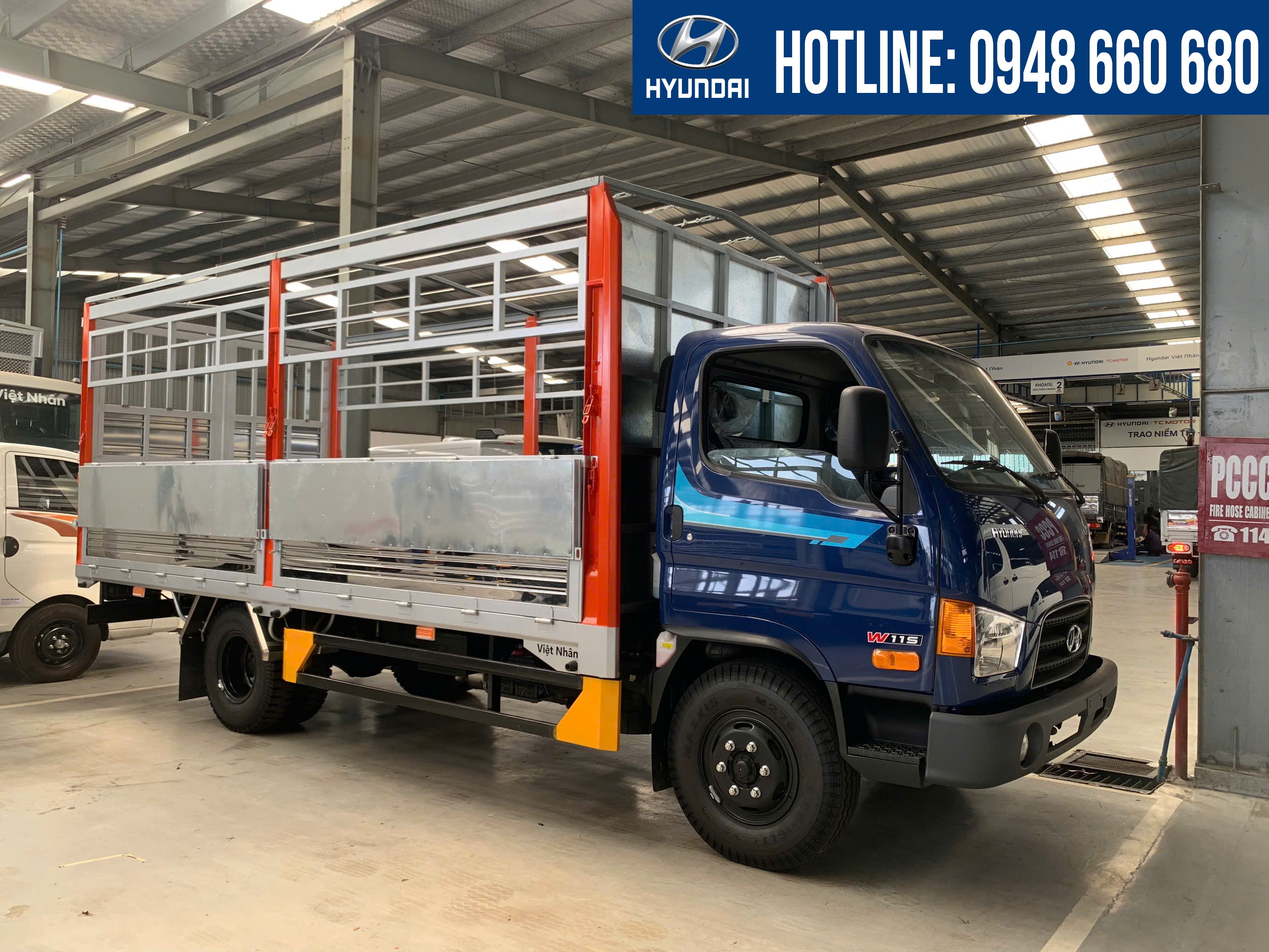XE CHỞ GẠCH HYUNDAI MIGHTY W11S 7 TẤN