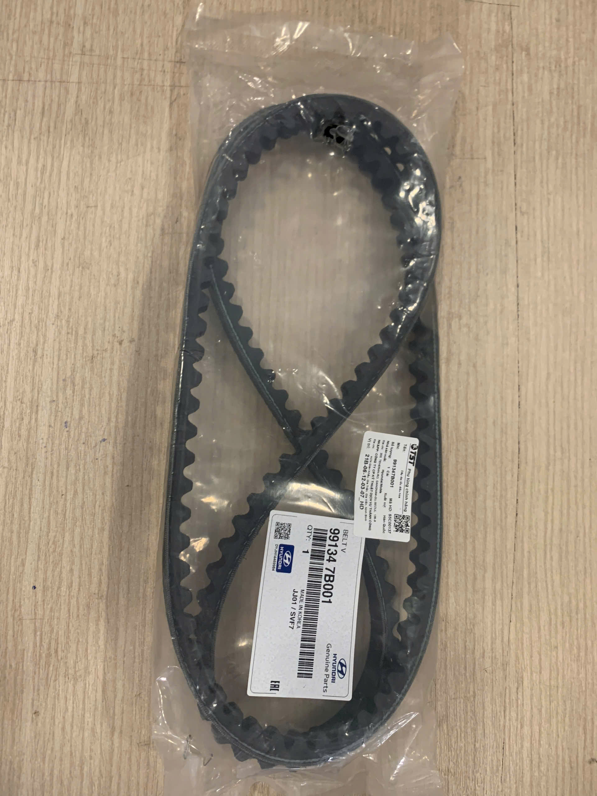 Dây đai điều hòa xe HD1000, HD320 (Dây Curoa lốc lạnh)