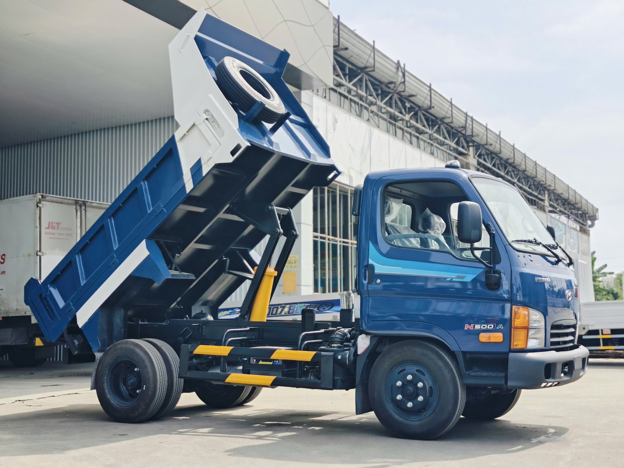 XE BEN 1.9 TẤN MIGHTY N500A THÙNG 2.3 KHỐI