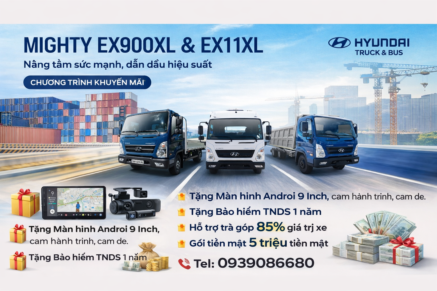 CHƯƠNG TRÌNH KHUYẾN MÃI THÁNG 4 CHO XE 5 - 7 TẤN